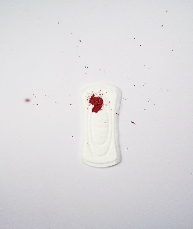 Period blood drop